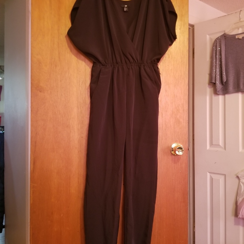 H&M Black Jumpsuit
